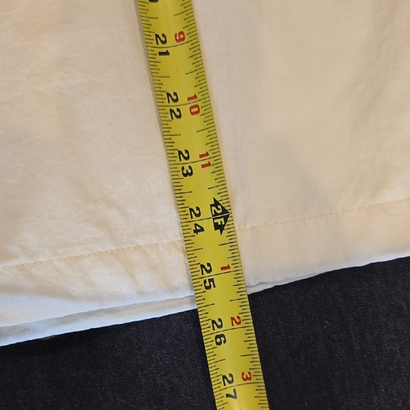 ZO by Tishman Speyer Medium Creamy Yellow Hooded Pullover Windbreaker - Picture 12 of 13